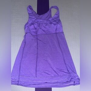 Purple lululemon athletic tank